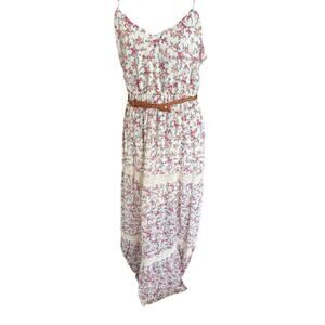 Women’s Size XL HeartSoul Floral Maxi Dress NWT Boho Cottagecore Festival